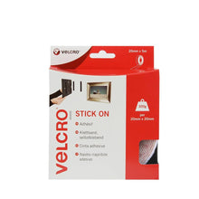 VELCRO Brand Stick on Tape - 5m - White - ABC School Supplies