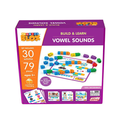 Vowel Sounds - Phonics Blox - ABC School Supplies