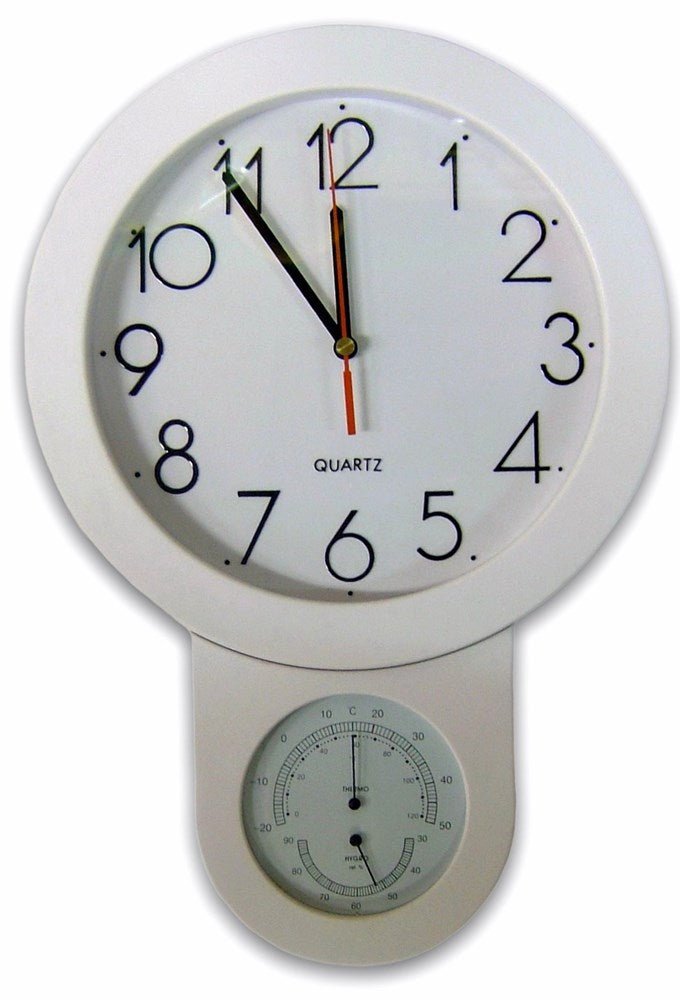 Wall Clock and Barometer - ABC School Supplies