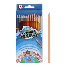 Washable Skin Tone Pencils Pack of 12 - ABC School Supplies