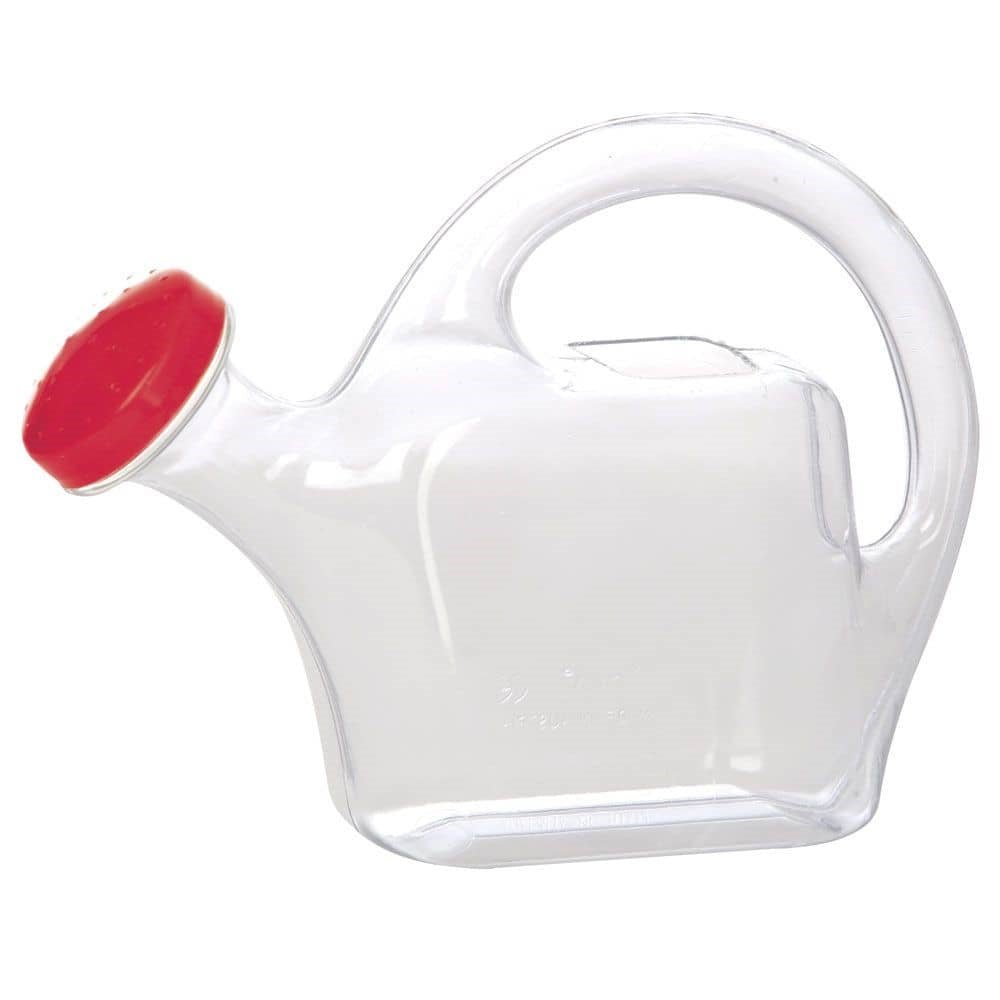 Watering Can Classic - Clear (Red) - ABC School Supplies
