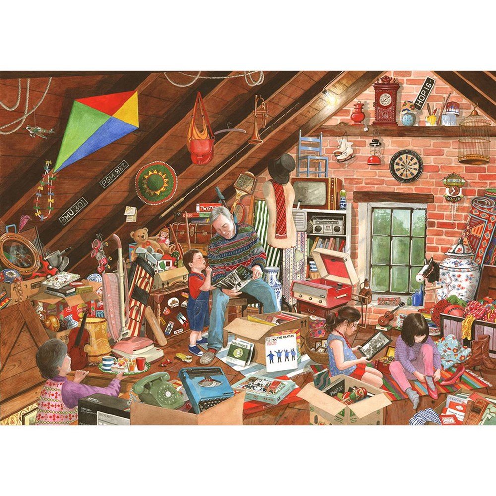 What's That Grandpa - 1000 Piece Jigsaw Puzzle - ABC School Supplies