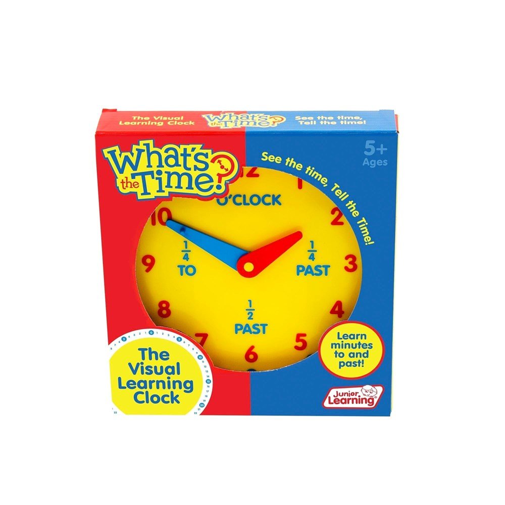 What's the Time Geared Clock - ABC School Supplies