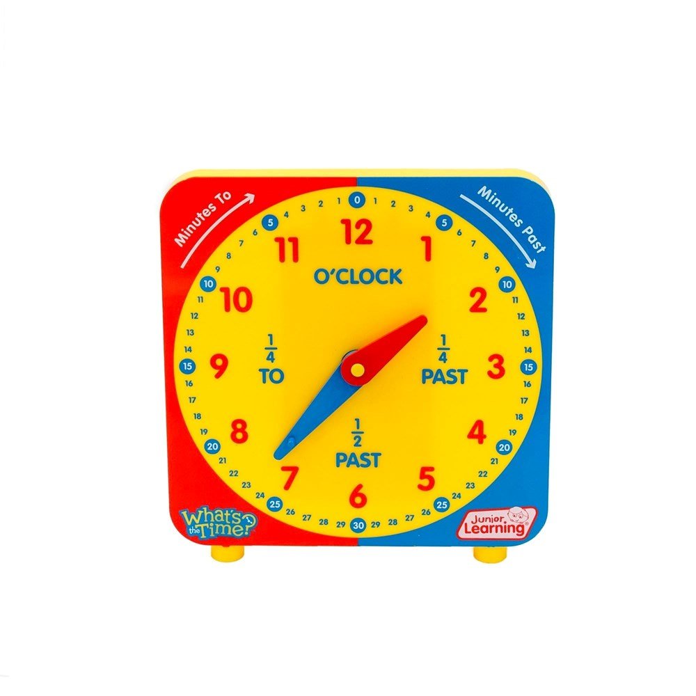 What's the Time Geared Clock - ABC School Supplies
