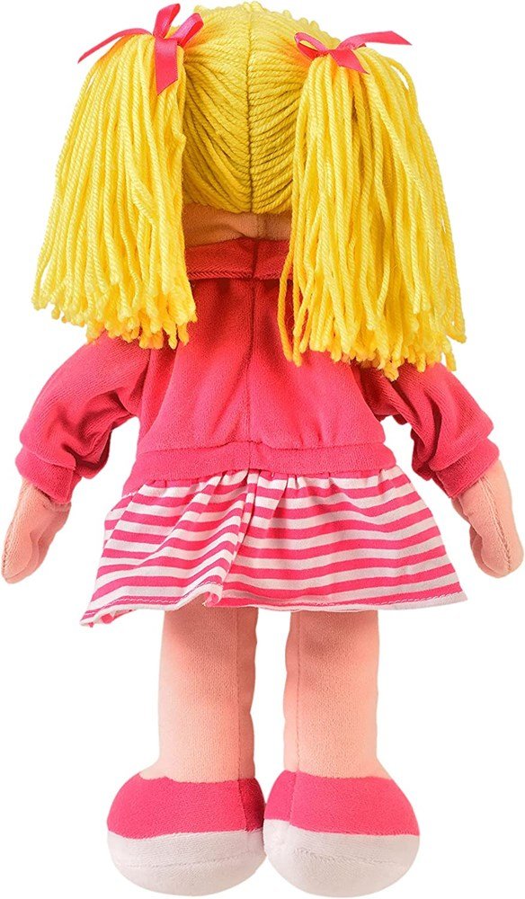 White Girl Hand Puppet With Moving Mouth - ABC School Supplies