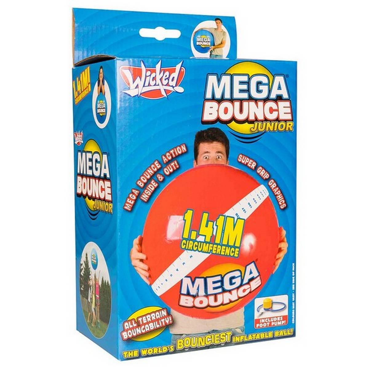 **Wicked Mega Bounce Ball Junior | The Huge Inflatable Bouncy Ball - ABC School Supplies
