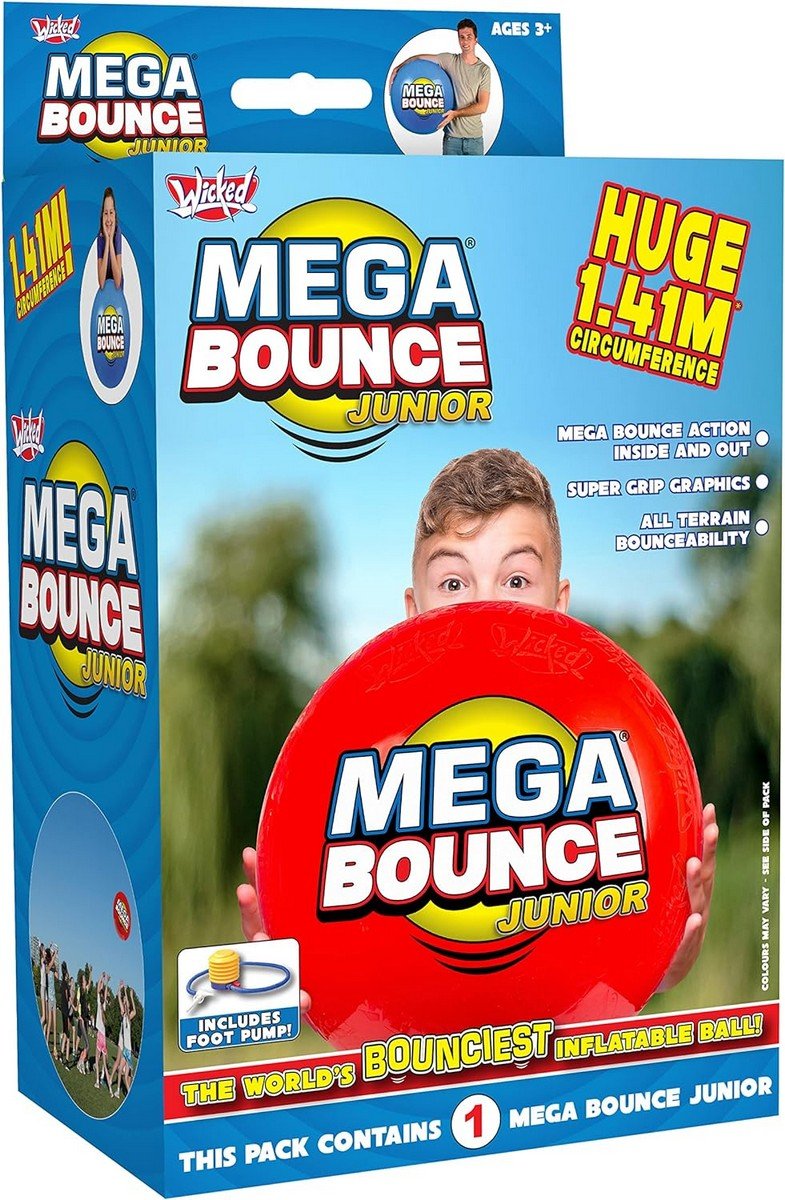 **Wicked Mega Bounce Ball Junior | The Huge Inflatable Bouncy Ball - ABC School Supplies