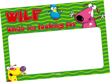 **Wilf 'What I'M Looking For' Poster - ABC School Supplies