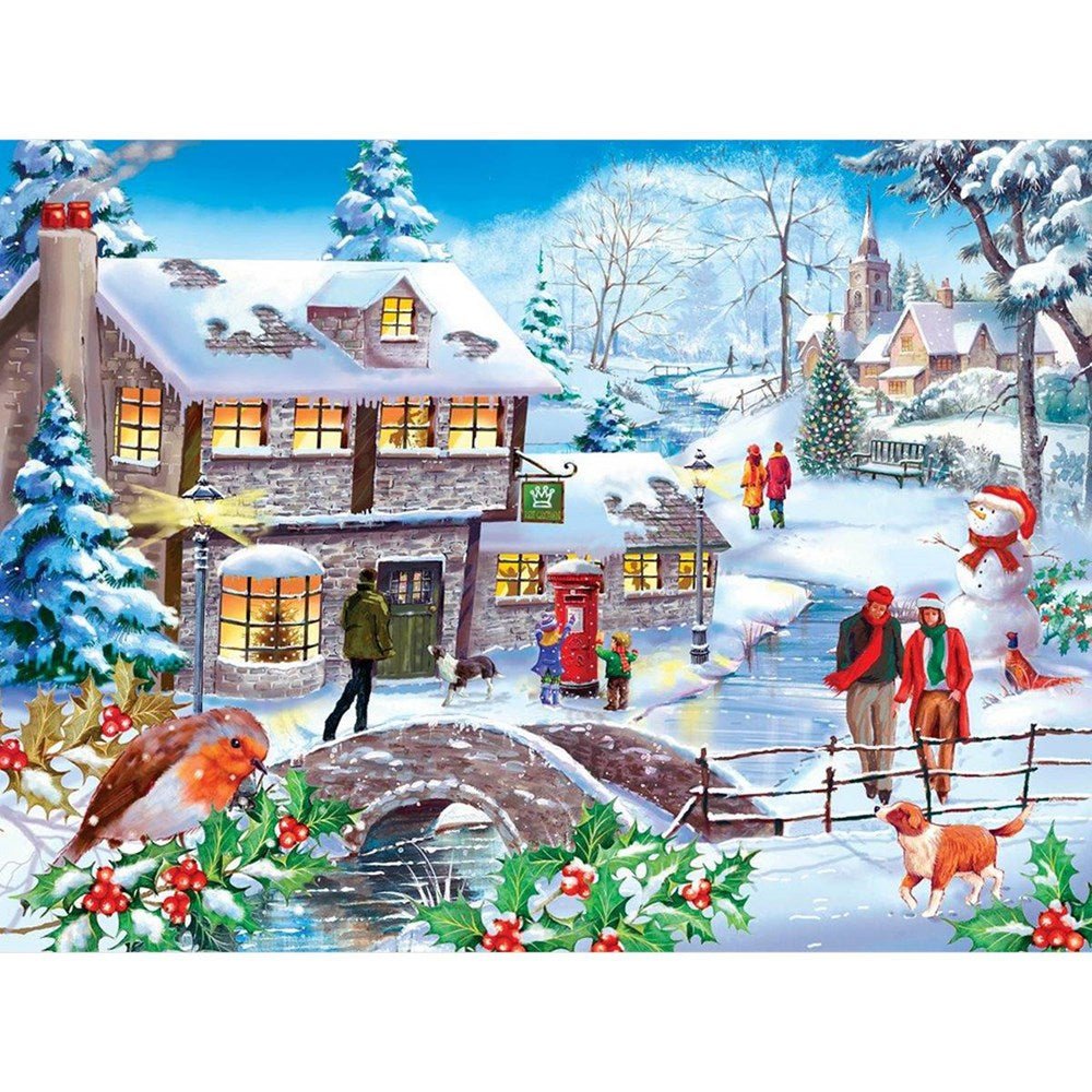 Winter Walk - 500 Piece Jigsaw Puzzle - ABC School Supplies