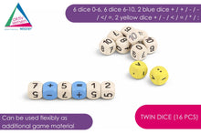 Wissner Number Dice Set of 16 - ABC School Supplies