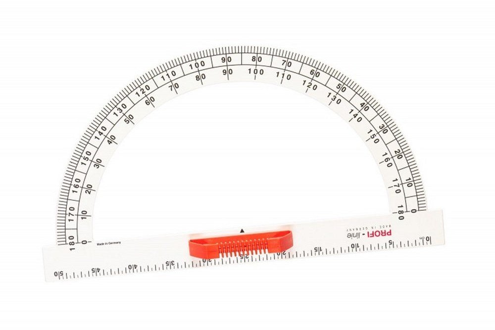 Wissner Teachers Protractor 180° 50 cm - ABC School Supplies