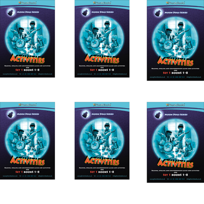 Dandelion Moon Dogs Series, Set 1 Workbook - 6 Pack