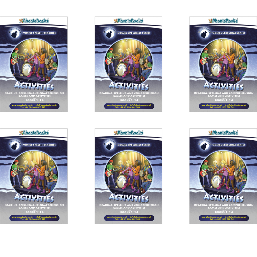 Dandelion Moon Dogs Series, Set 3 Workbook - 6 Pack