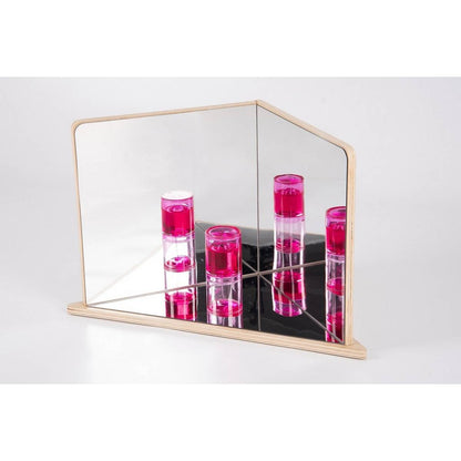 Wooden 4 - Way Mirror - ABC School Supplies