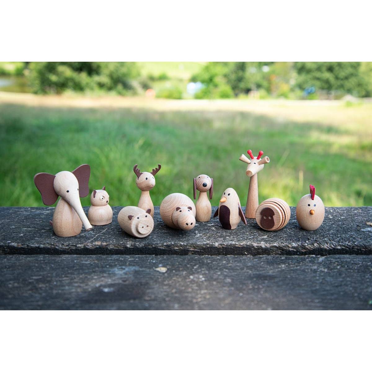 Wooden Animal Friends - ABC School Supplies