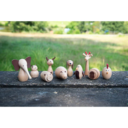 Wooden Animal Friends - ABC School Supplies