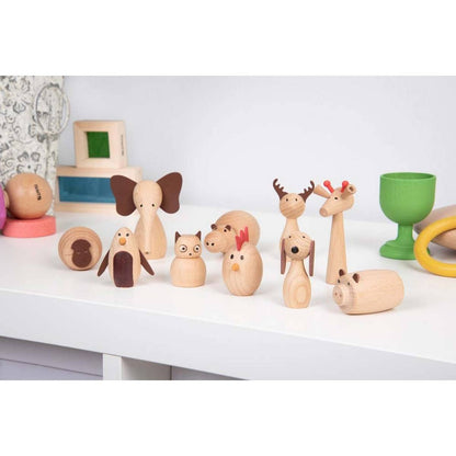 Wooden Animal Friends - ABC School Supplies