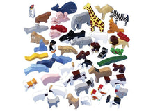 Wooden Animal Play Set Of 48 Pieces - ABC School Supplies