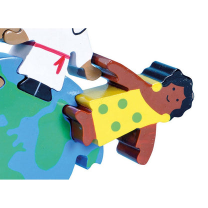 **Wooden Children Of The World Puzzle - ABC School Supplies