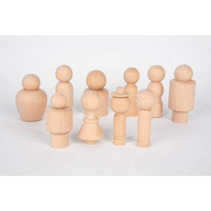 Wooden Community Figures - ABC School Supplies