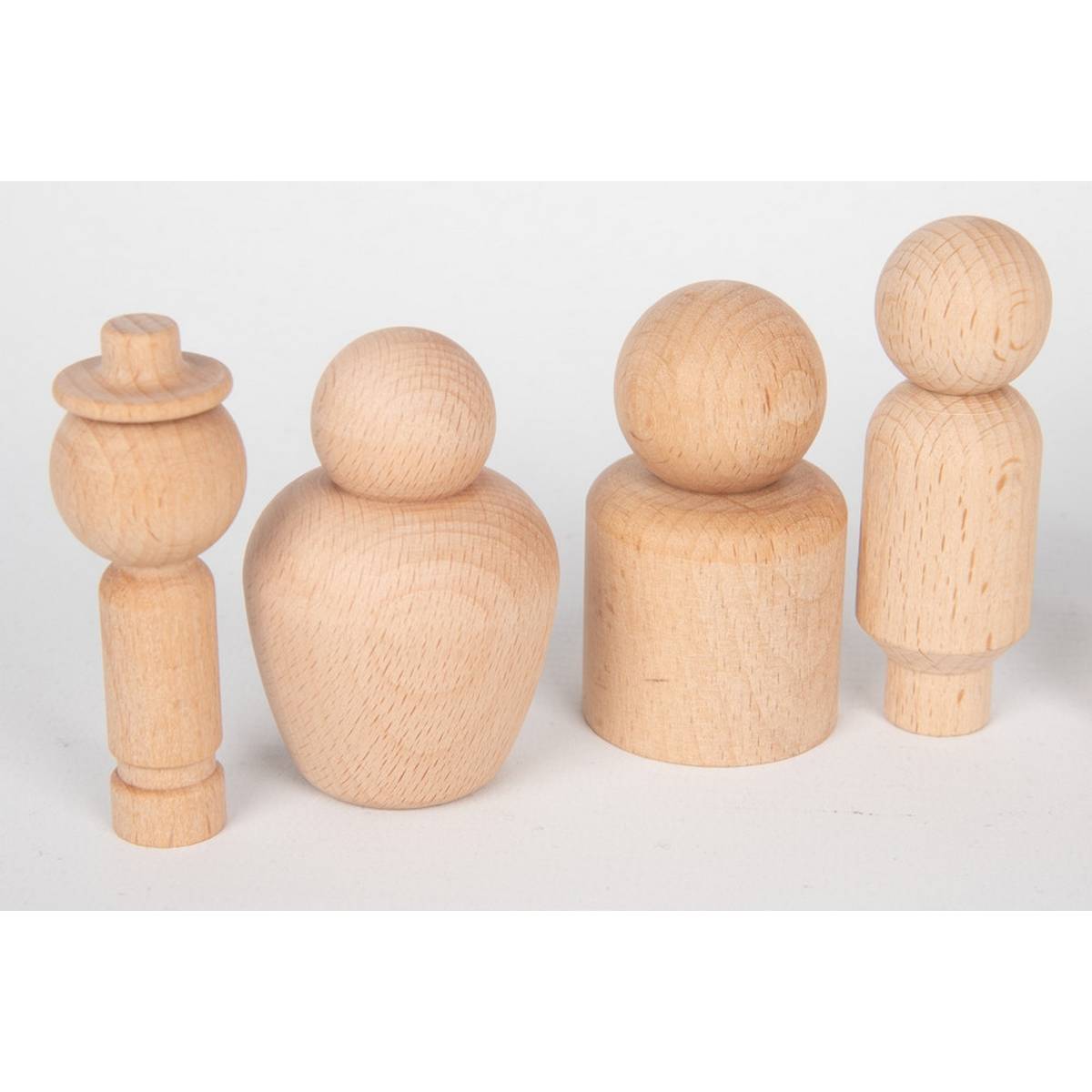 Wooden Community Figures - ABC School Supplies
