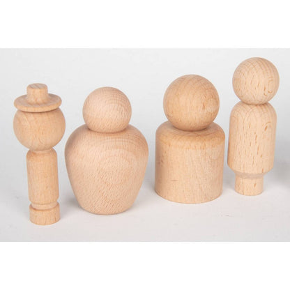 Wooden Community Figures - ABC School Supplies