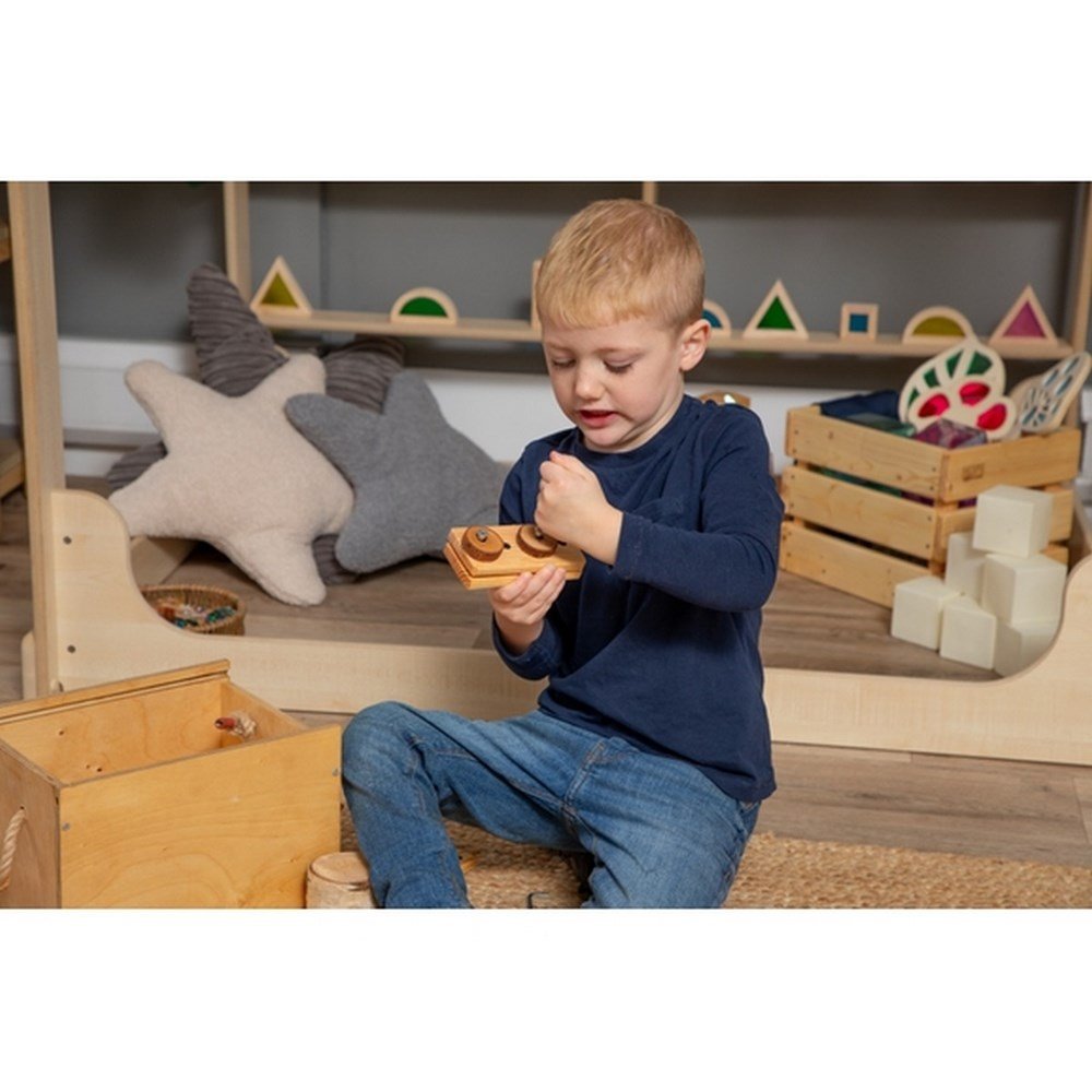 Wooden Construction Squares Pack 12 - ABC School Supplies