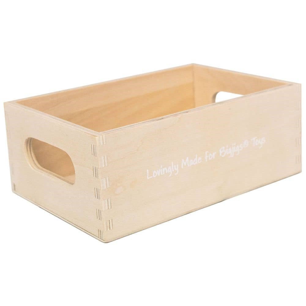 Wooden Food Crate - ABC School Supplies