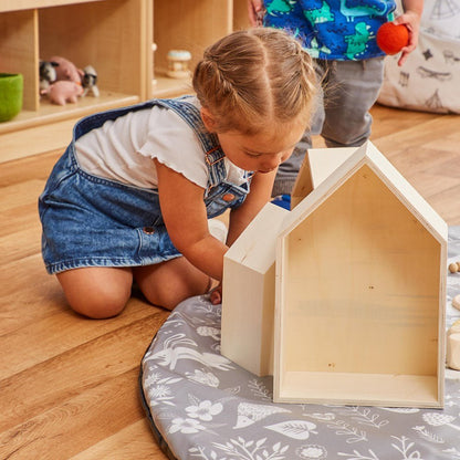 Wooden House Discovery Boxes - Pack of 3 - ABC School Supplies