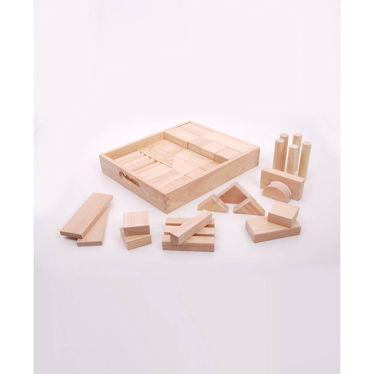 Wooden Jumbo Block Set - ABC School Supplies