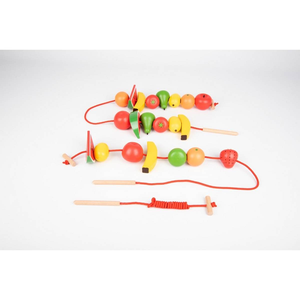 Wooden Lacing Fruits - ABC School Supplies