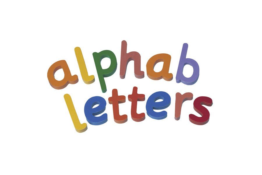 Wooden Lowercase Letters - ABC School Supplies