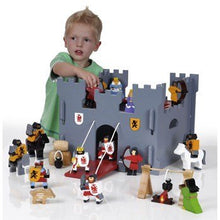 Wooden Medieval Castle And Figures - ABC School Supplies