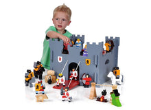 Wooden Medieval Castle & Figure Set - ABC School Supplies