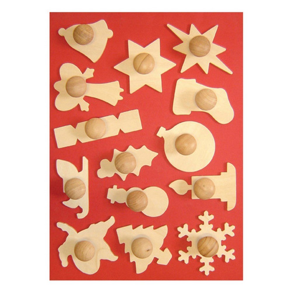 Wooden ‘My Family’ Templates Set Of 6 - ABC School Supplies