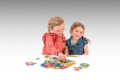 Wooden Pattern Blocks Set of 250 - ABC School Supplies