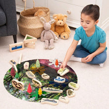 Wooden Reptile & Amphibian Blocks - 15 Pack - ABC School Supplies