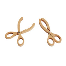Wooden Scissor - Tongs - Set of 2 - ABC School Supplies