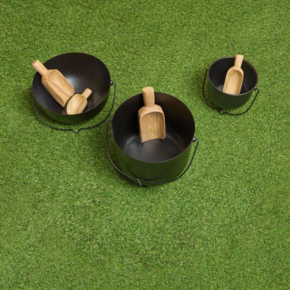 Wooden Scoops - Pack of 4 - ABC School Supplies