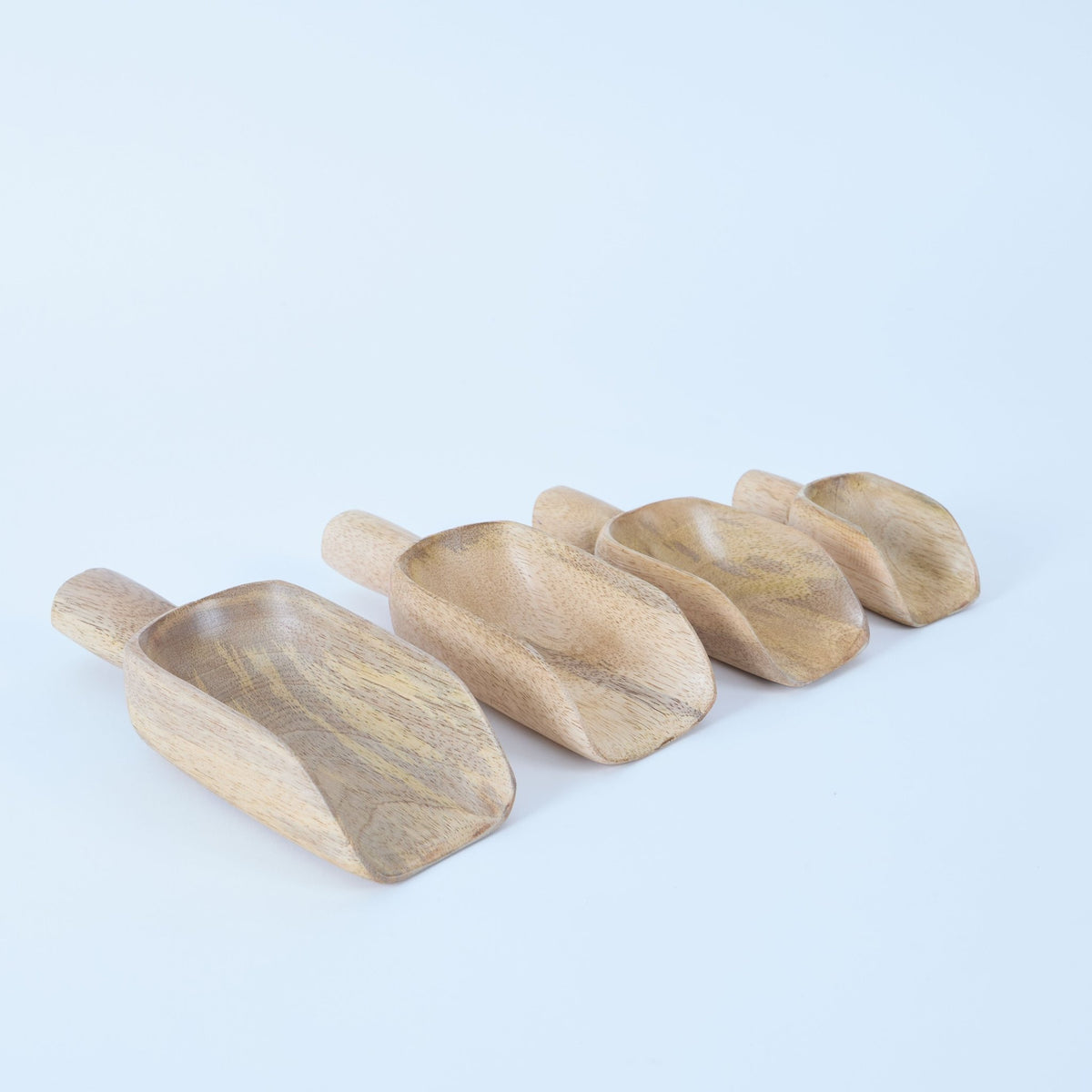 Wooden Scoops - Pack of 4 - ABC School Supplies