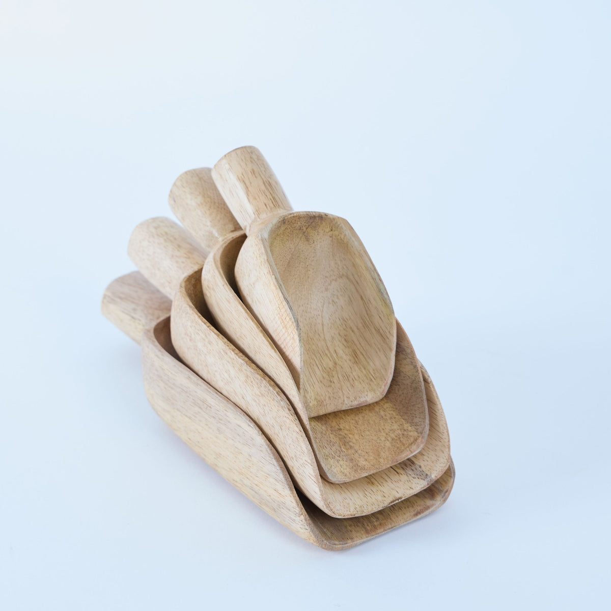 Wooden Scoops - Pack of 4 - ABC School Supplies