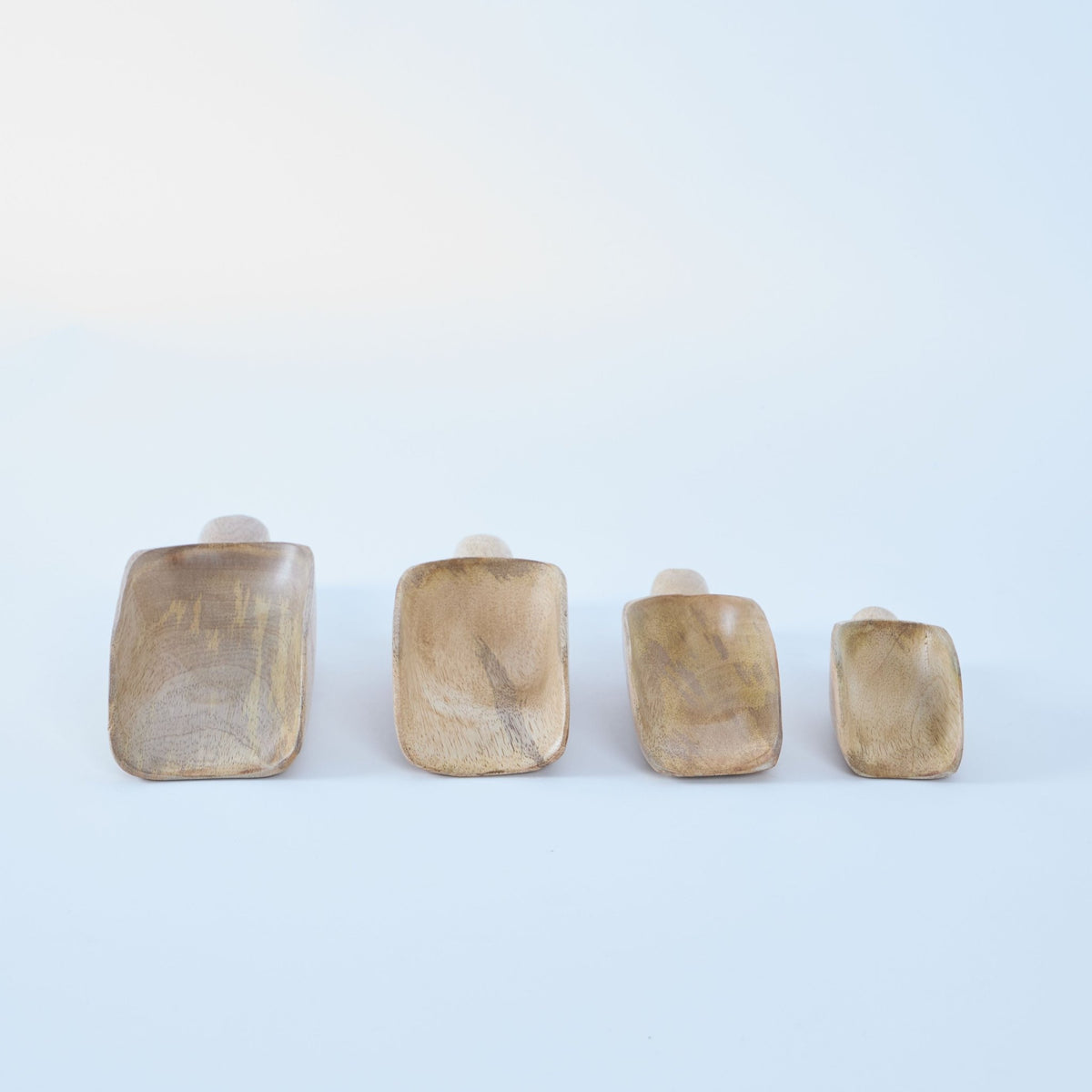 Wooden Scoops - Pack of 4 - ABC School Supplies