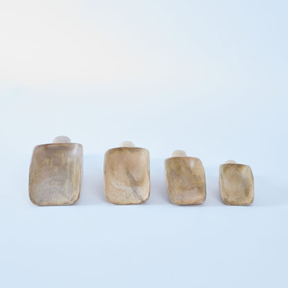 Wooden Scoops - Pack of 4 - ABC School Supplies