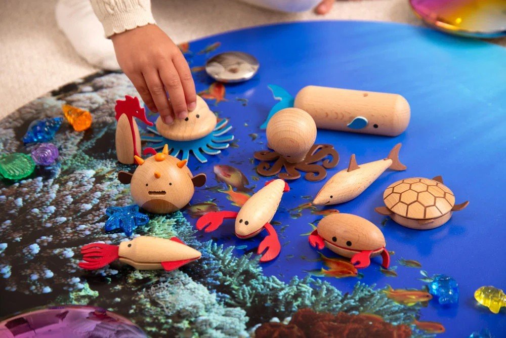 Wooden Sea Creatures - ABC School Supplies