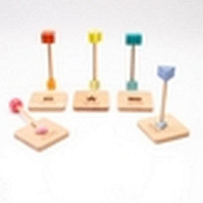 Wooden Shape Keys From Hope - ABC School Supplies