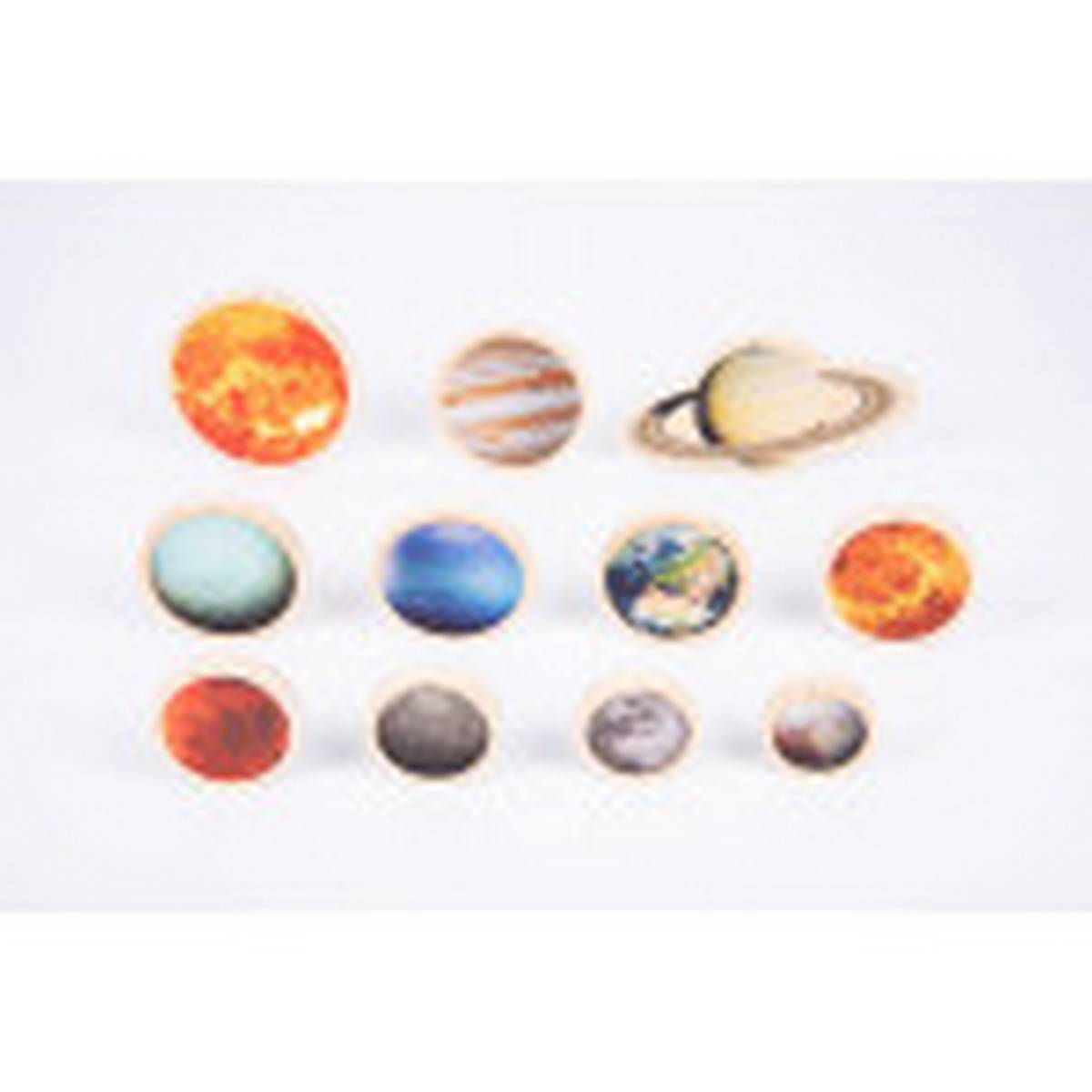 Wooden Solar System Discs - ABC School Supplies
