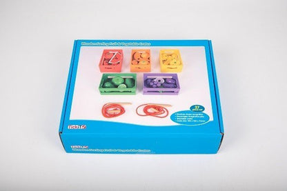 Wooden Sorting Fruit & Vegetable Crates - ABC School Supplies