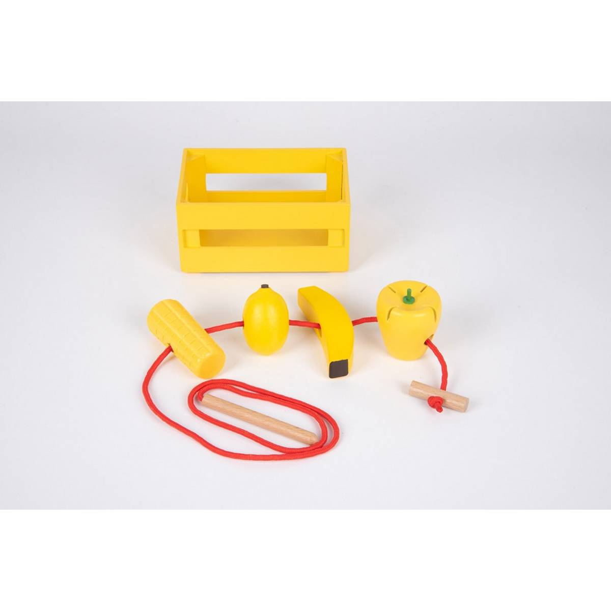 Wooden Sorting Fruit & Vegetable Crates - ABC School Supplies