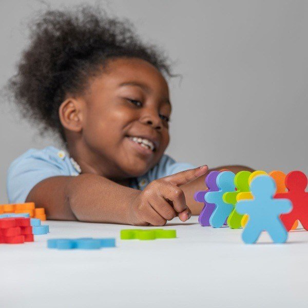 Wooden Sorting People - ABC School Supplies