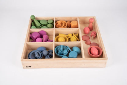 Wooden Sorting Tray - 7 Way - ABC School Supplies